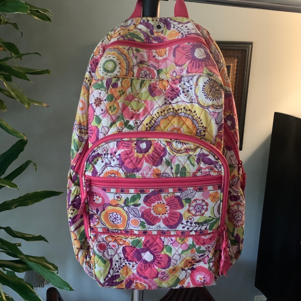 Adorable Vera Bradley floral backpack